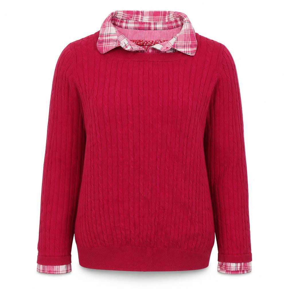 Womens UK Size 12 Debenhams Pink Pullover Jumper
