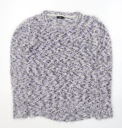 Womens UK Size 14 M&Co Pink Pullover Jumper