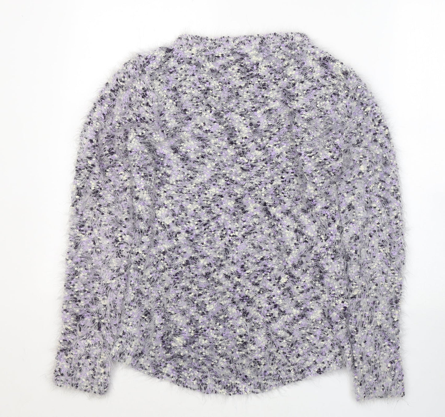 Womens UK Size 14 M&Co Pink Pullover Jumper