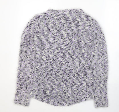 Womens UK Size 14 M&Co Pink Pullover Jumper