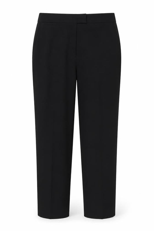 Womens UK Size 12 Topshop Regular Fit  Black Trousers