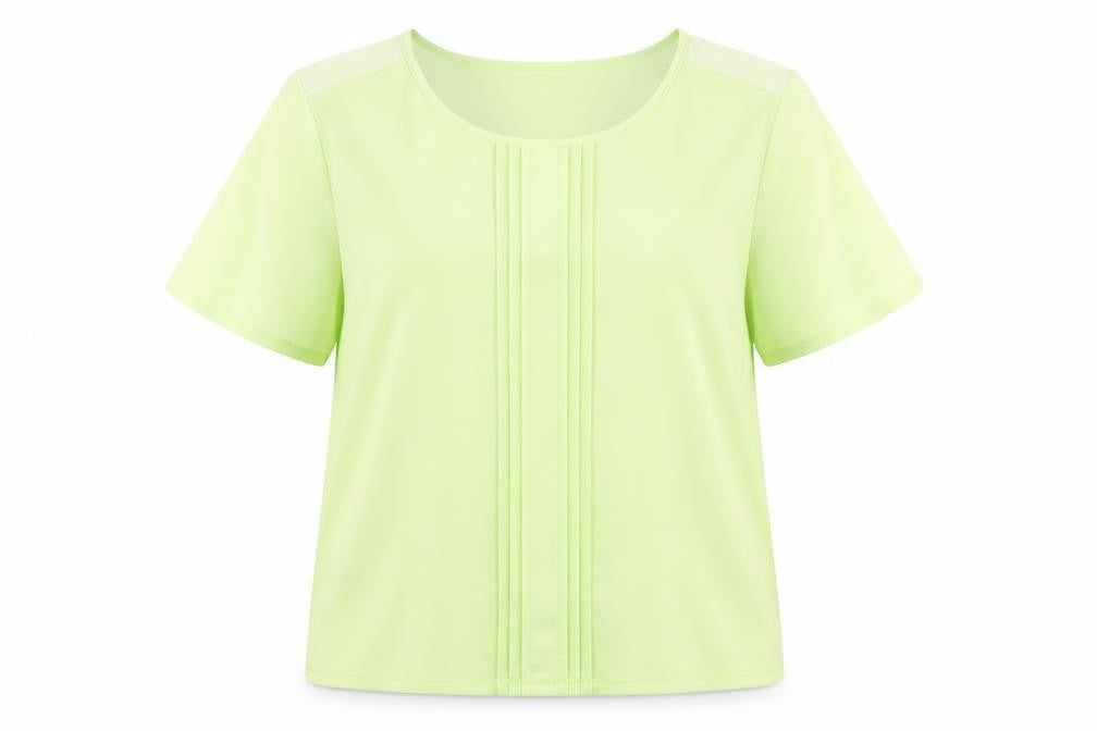 Womens UK Size 14 Marks and Spencer Green Basic Blouse