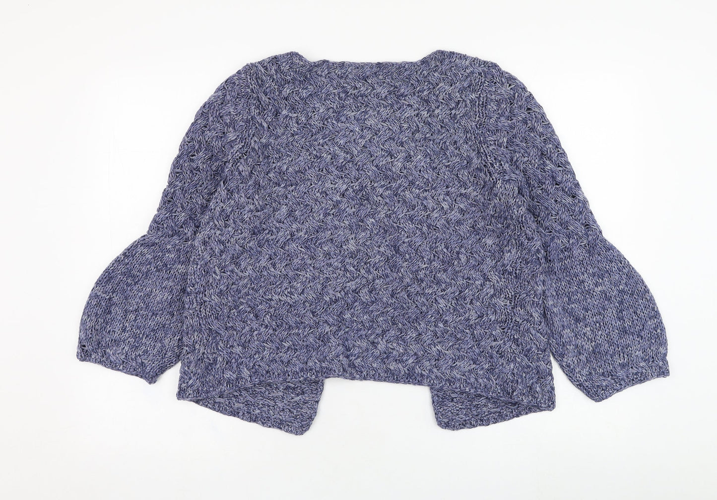 Womens UK Size M Marks and Spencer Blue Cardigan Jumper