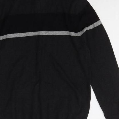 TU Mens Grey  Cotton Pullover Sweatshirt Size S