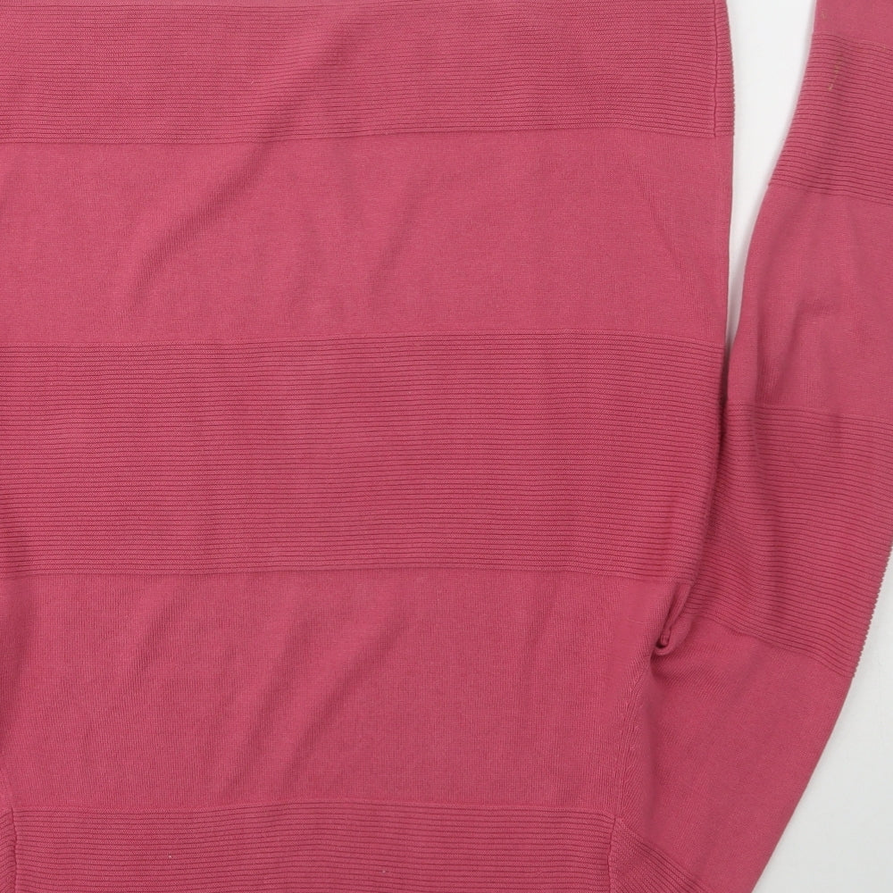 Womens UK Size 10 Gerry Weber Pink Pullover Jumper