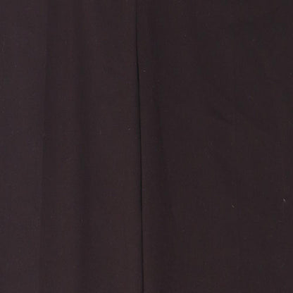 Lakeland Womens Brown  Polyester Carrot Trousers Size 10 L33 in Regular