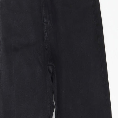 Astradivarius Womens Black  Cotton Skinny Jeans Size 8 L28 in Slim