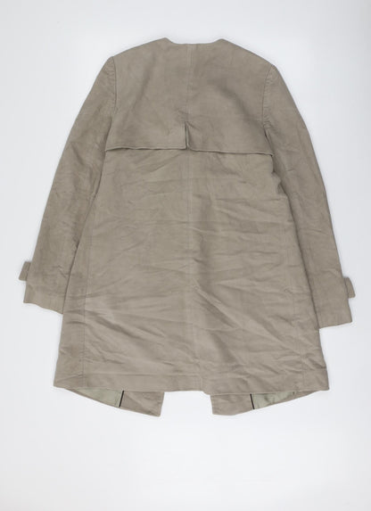 Womens UK Size 6 NEXT Beige Overcoat