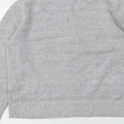 Womens UK Size M Oasis Grey Pullover Jumper