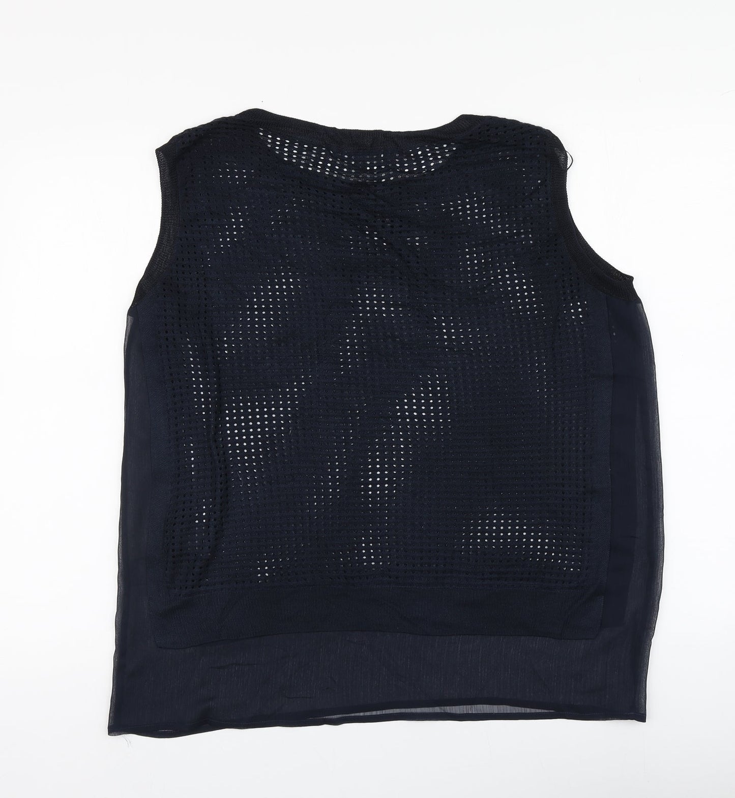 Womens UK Size 14 NEXT Blue Basic T-Shirt