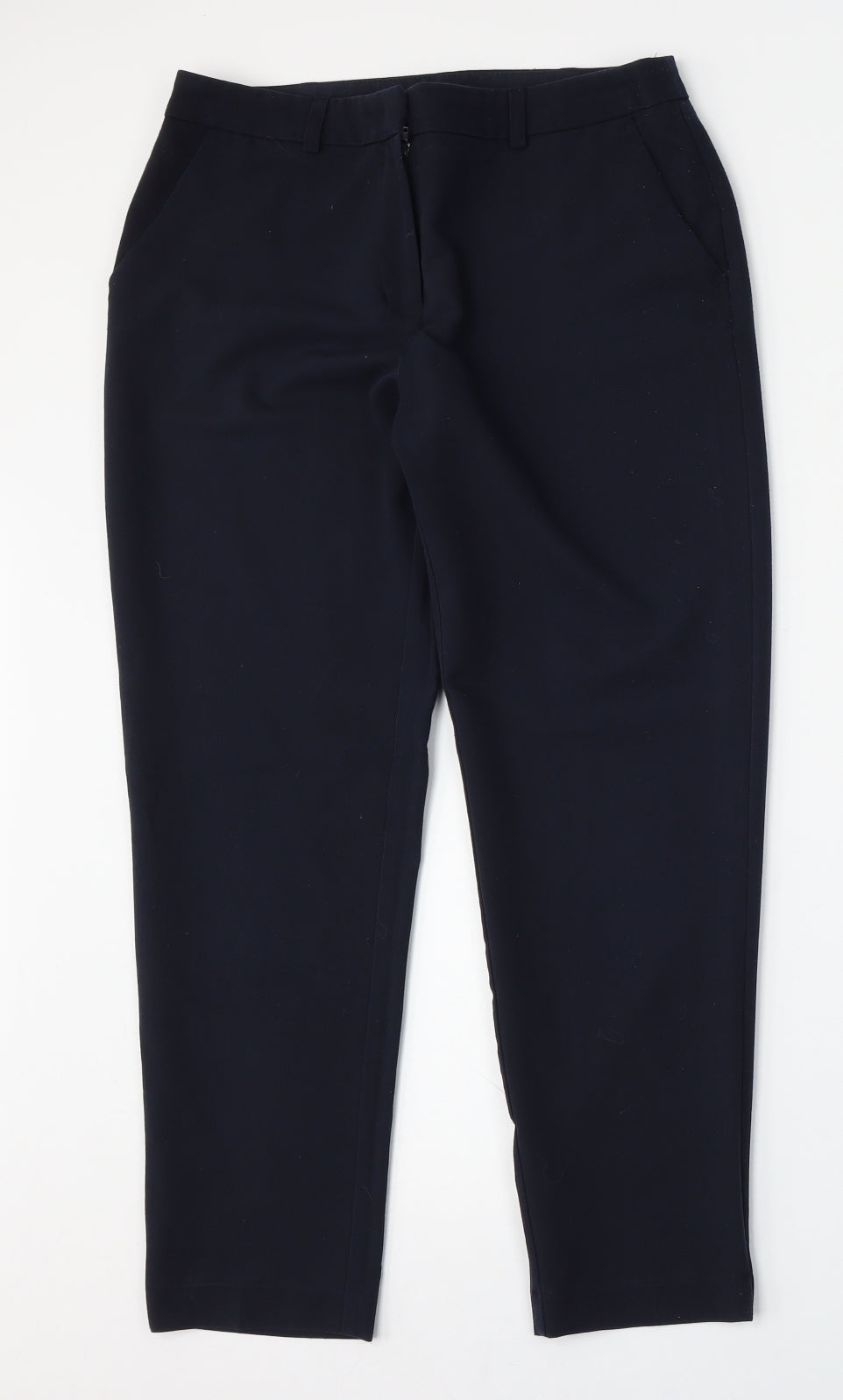Womens UK Size 8 Dorothy Perkins Regular Fit  Blue Trousers