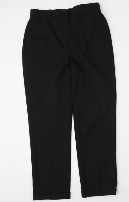 Womens UK Size 10 NEXT Regular Fit  Black Trousers