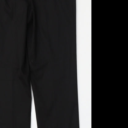 Womens UK Size 10 NEXT Regular Fit  Black Trousers