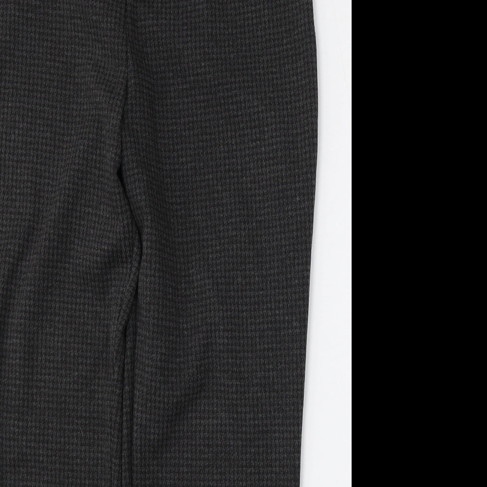 Womens UK Size 12 Marks and Spencer Regular Fit  Grey Trousers