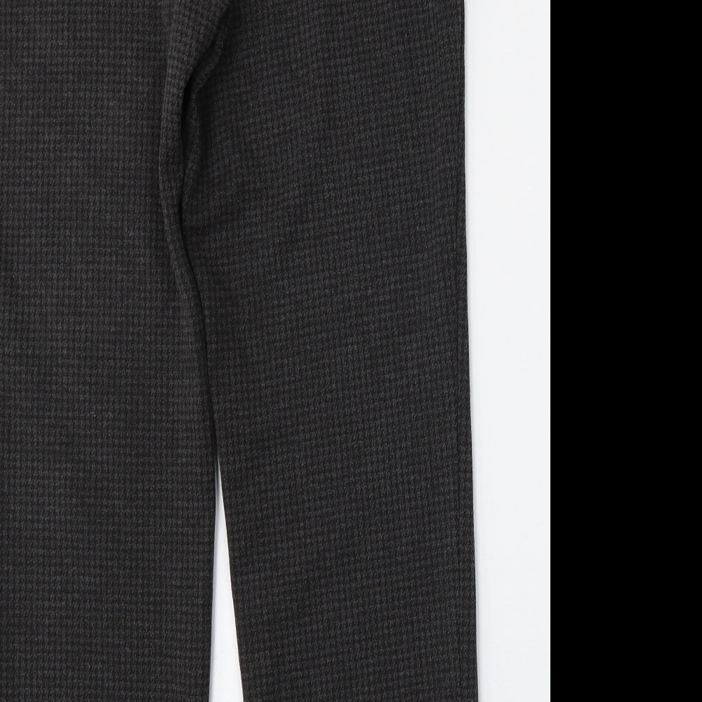 Womens UK Size 12 Marks and Spencer Regular Fit  Grey Trousers
