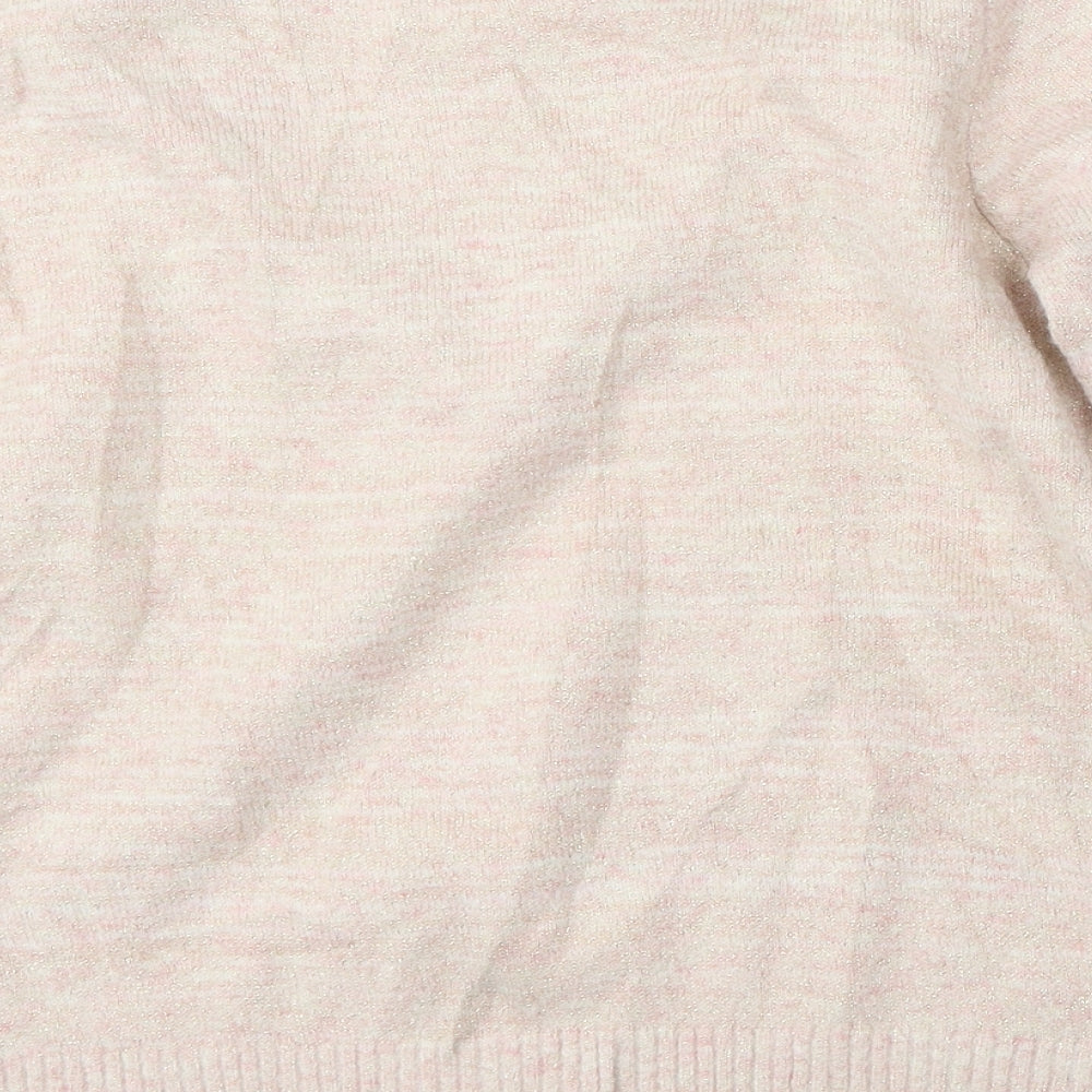 Womens UK Size M Matalan Pink Pullover Jumper