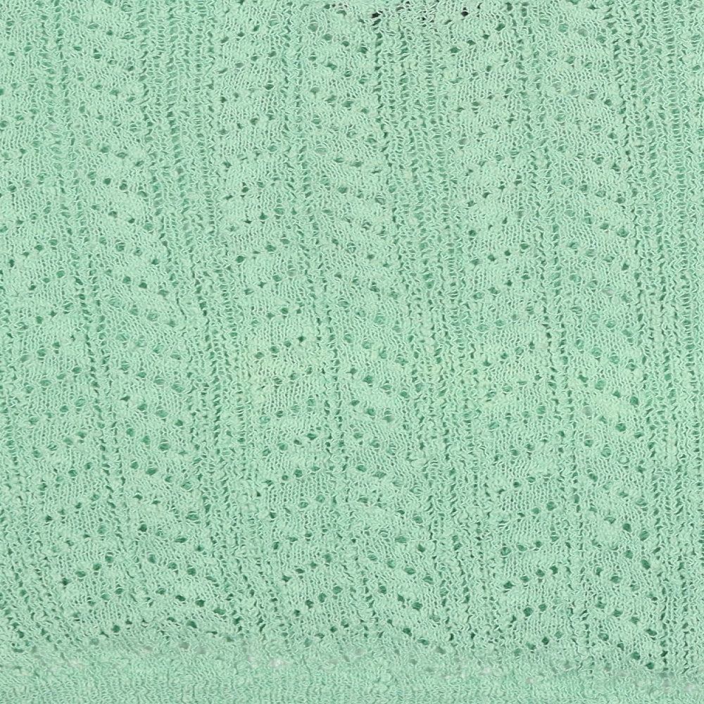 Womens UK Size L New Look Green Pullover Jumper