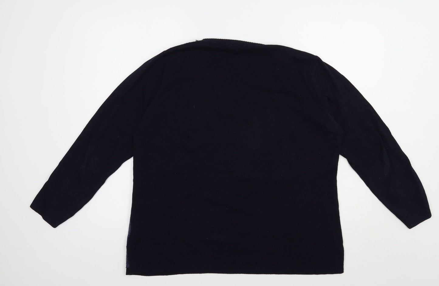 Womens UK Size XL Casamia Blue Pullover Jumper