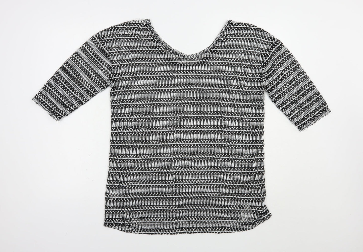 Womens UK Size 14 NEXT Grey Pullover Jumper