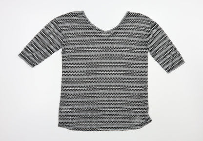 Womens UK Size 14 NEXT Grey Pullover Jumper