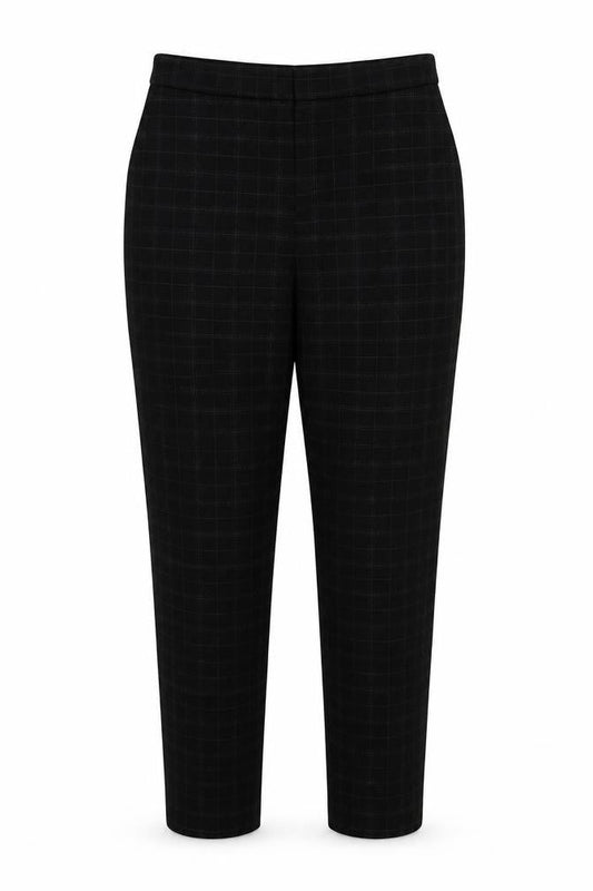 Womens UK Size 14 MNG Regular Fit  Black Trousers