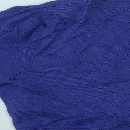 Womens UK Size 14 Marks and Spencer Blue Shrug Jumper