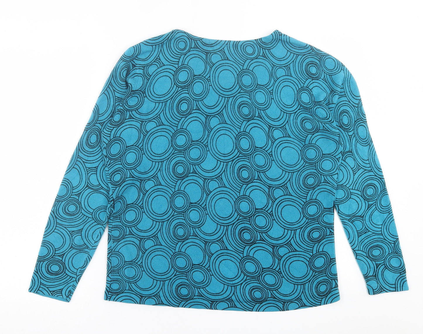 Womens UK Size M BM Blue Pullover Jumper