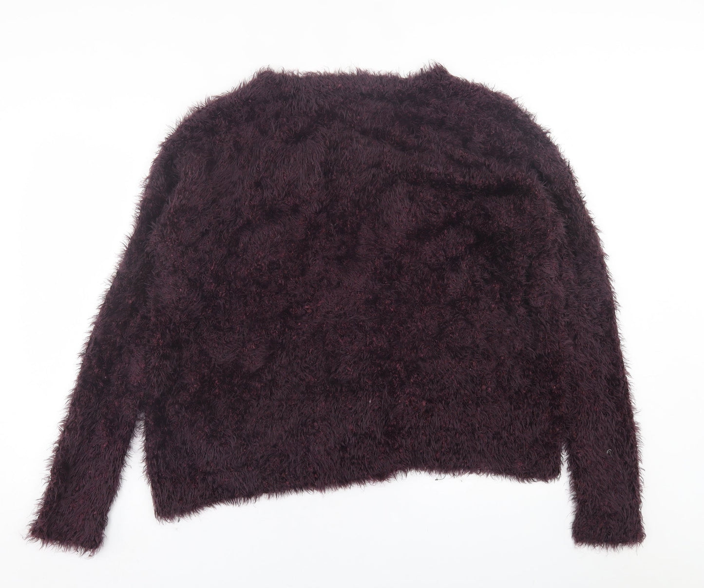 Womens UK Size 14 Topshop Purple Cardigan Jumper