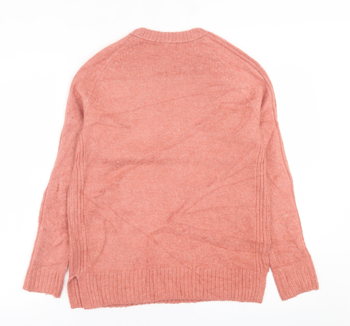 Womens UK Size XS Marks and Spencer Pink Pullover Jumper