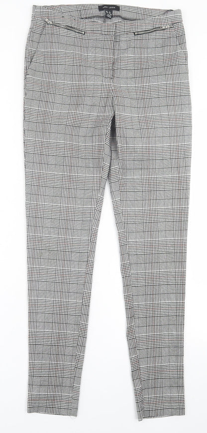 Womens UK Size 12 New Look Regular Fit  Grey Trousers