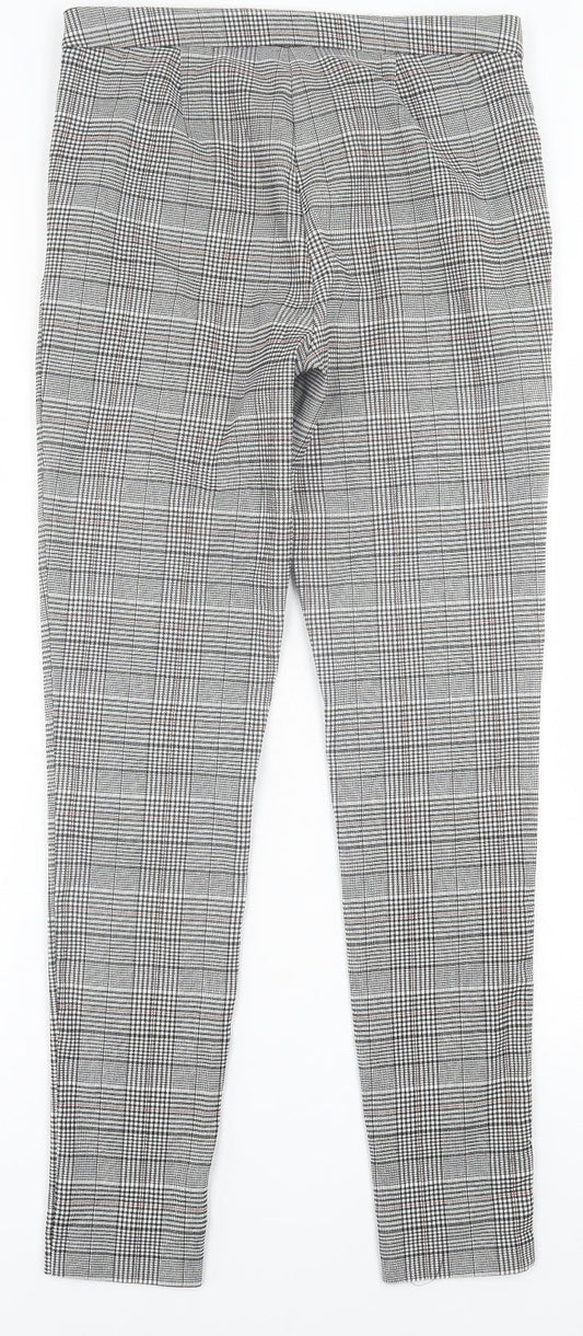 Womens UK Size 12 New Look Regular Fit  Grey Trousers
