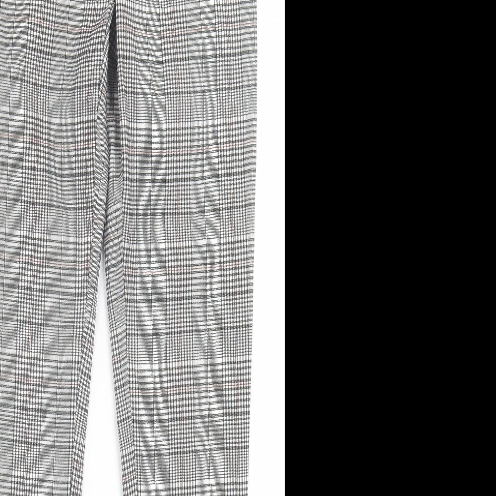 Womens UK Size 12 New Look Regular Fit  Grey Trousers