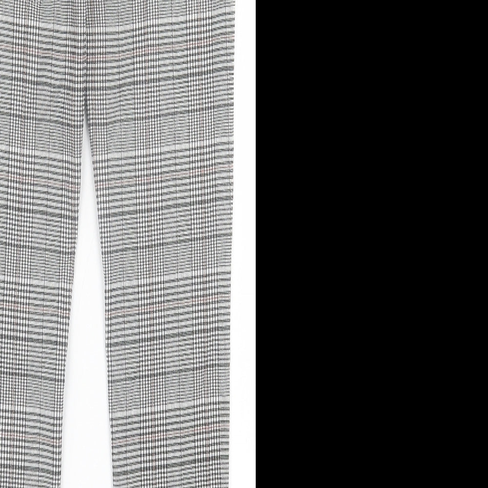 Womens UK Size 12 New Look Regular Fit  Grey Trousers