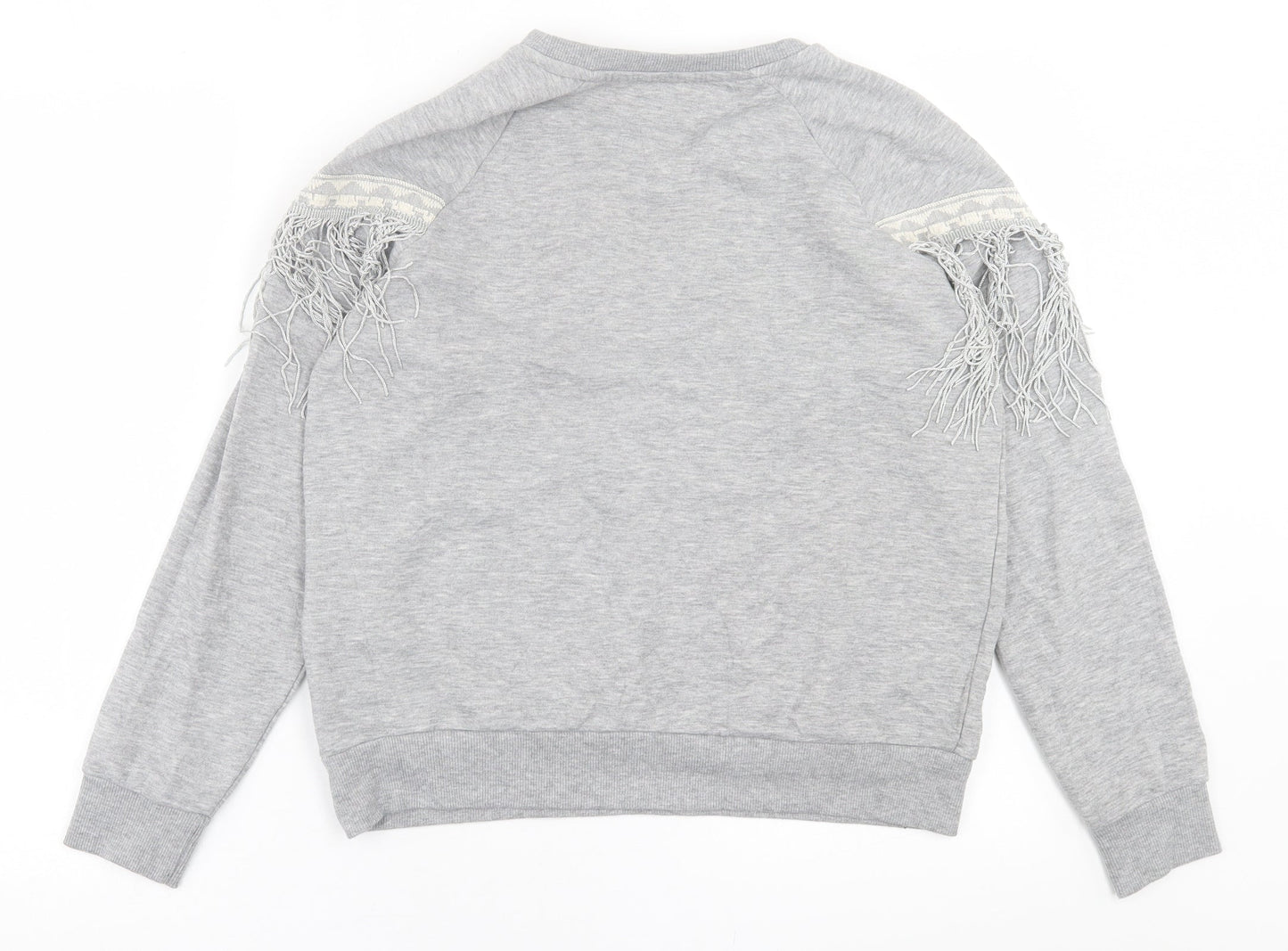 Womens UK Size 8 River Island Grey Pullover Jumper