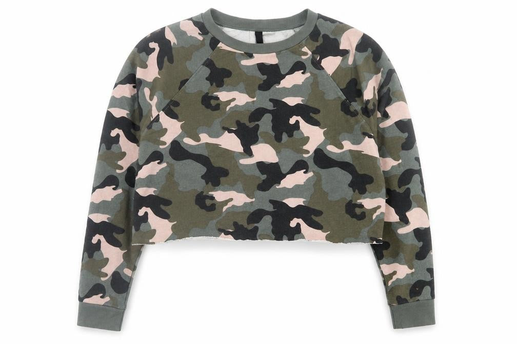 Womens UK Size M H&M Green Pullover Sweatshirt