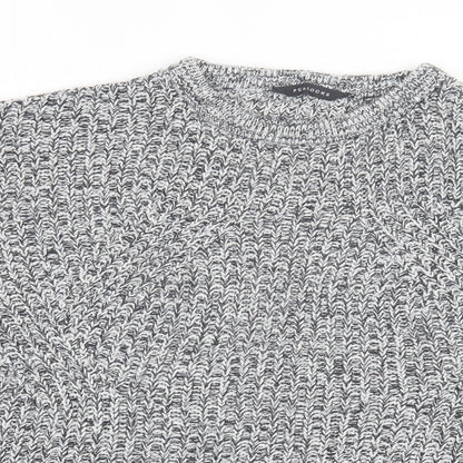 Womens UK Size L Peacocks Grey Pullover Jumper
