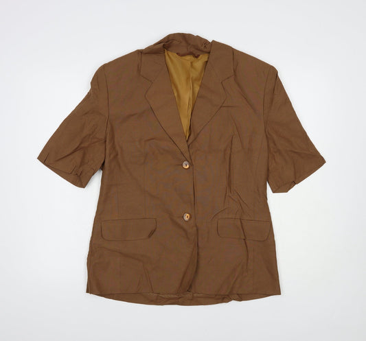 Womens UK Size 14 Steilmann Brown Jacket