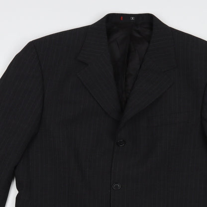 Mens UK Size 38 Ciro Citterio Black Jacket