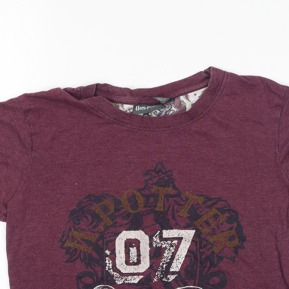 Womens UK Size 6 Preworn Purple Basic T-Shirt