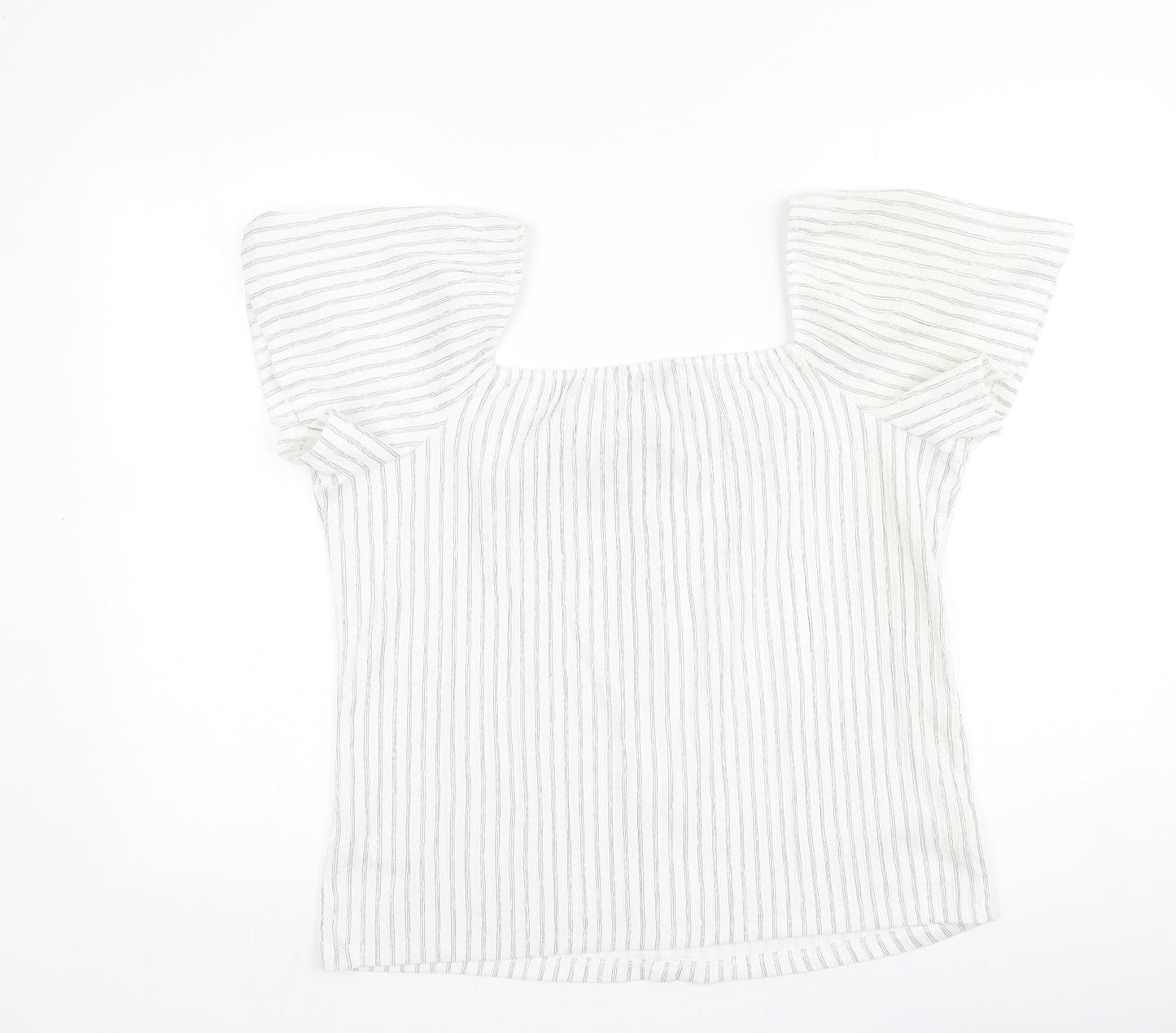 Womens UK Size L Dunnes Stores Multicoloured Basic Blouse