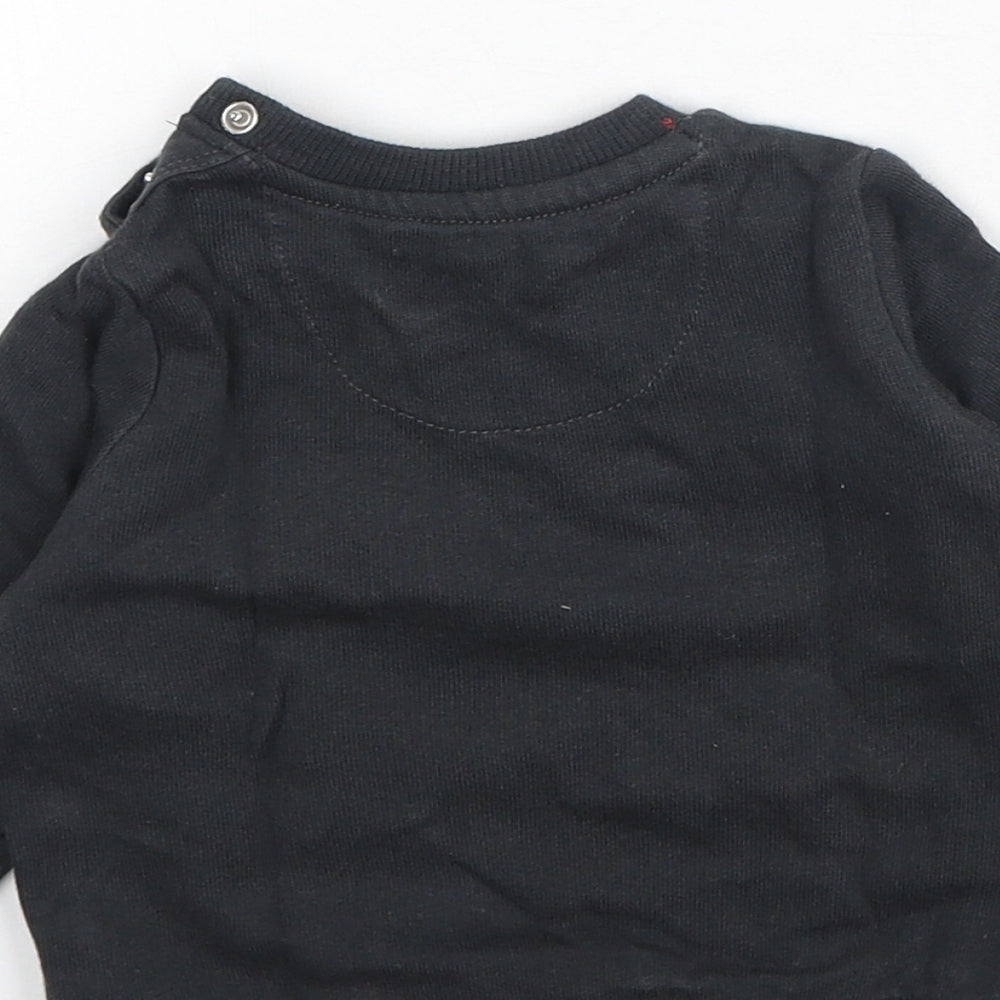 F&F Baby Grey  Cotton Pullover Jumper Size 3-6 Months   - Sunshine