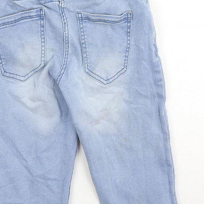 Lily & Dan Girls Blue  Cotton Straight Jeans Size 10-11 Years  Regular