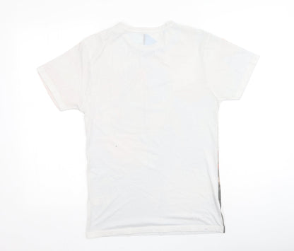 Preworn Mens Multicoloured  Polyester  T-Shirt Size XS Round Neck  - Marvel