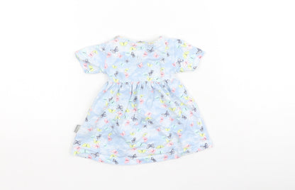 name it Girls   Cotton Fit & Flare  Size 0-3 Months  Round Neck  - 4-6months