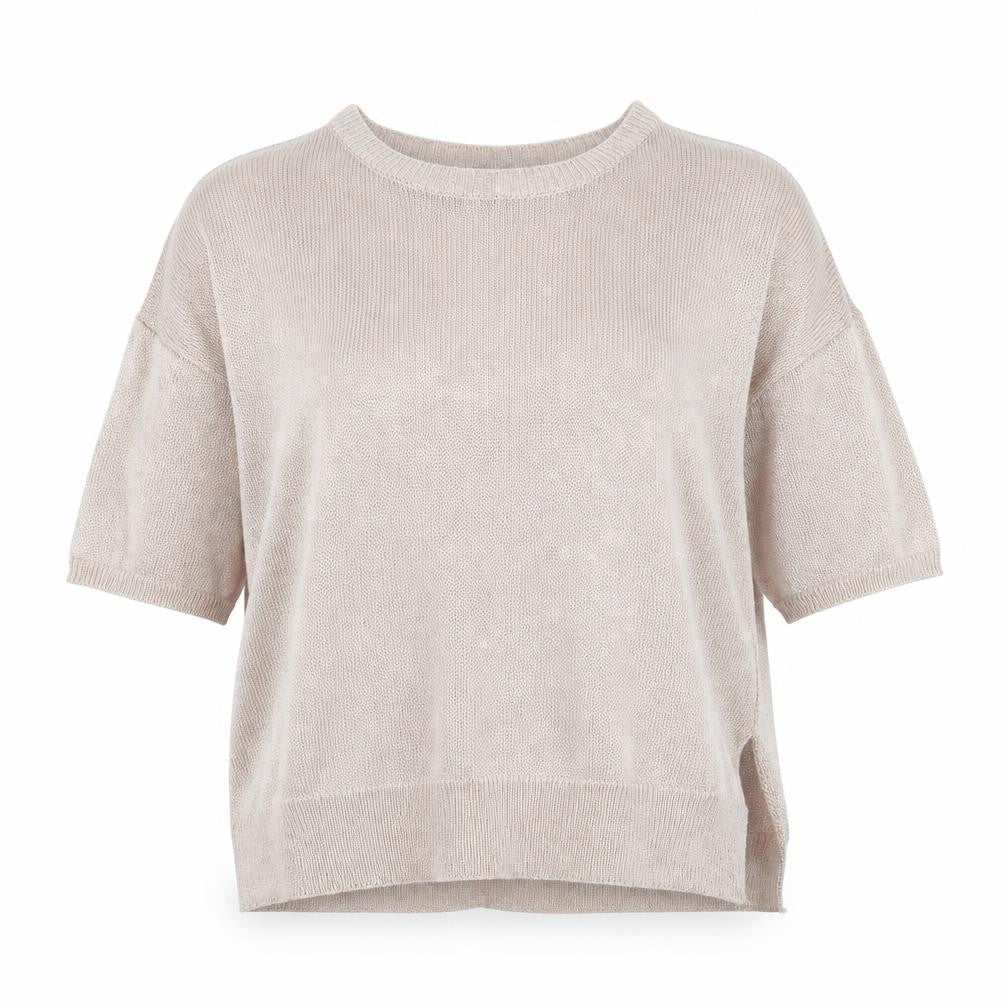 Womens UK Size S Preworn Gold Basic Blouse