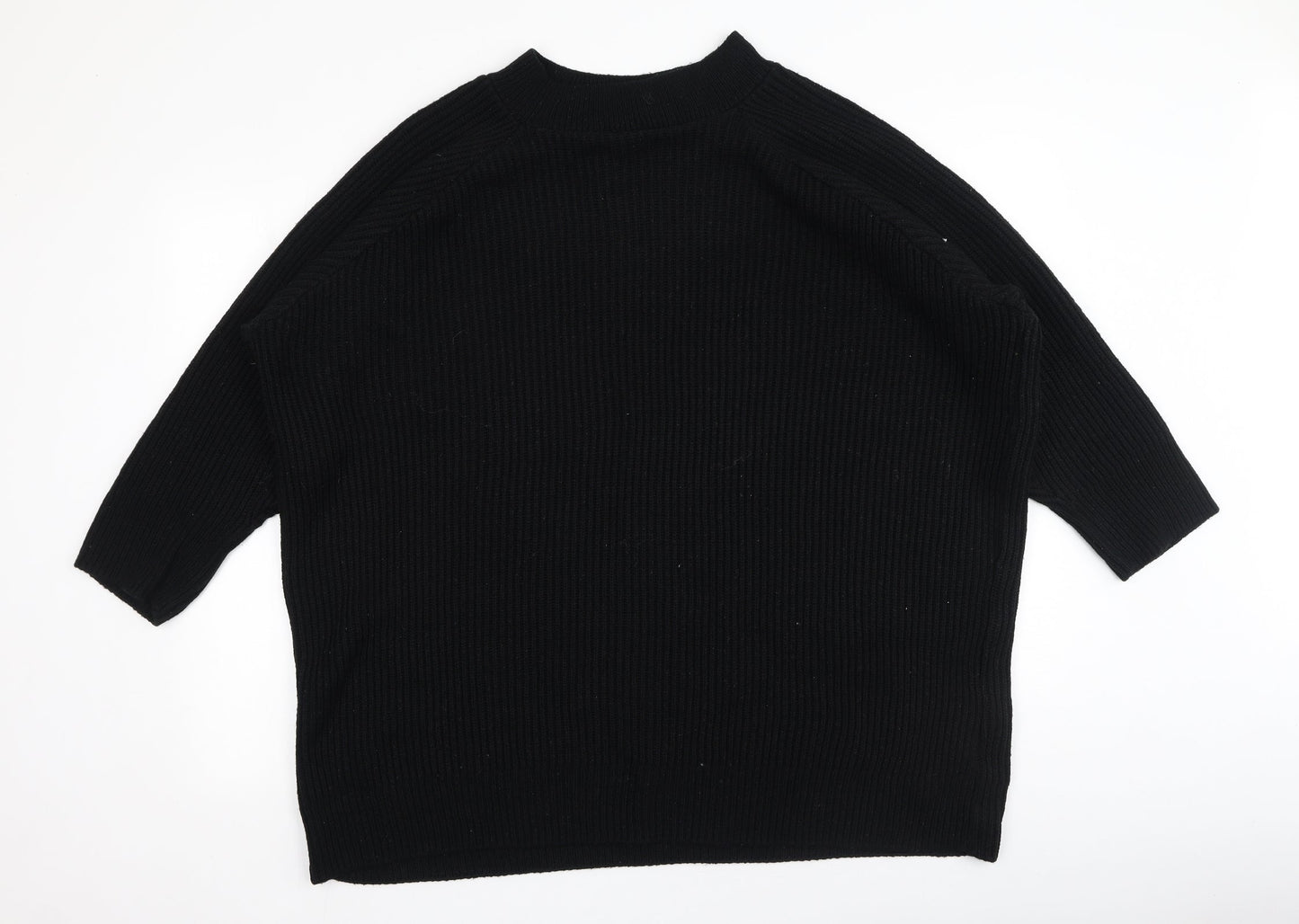 Womens UK Size L Topshop Black Pullover Jumper