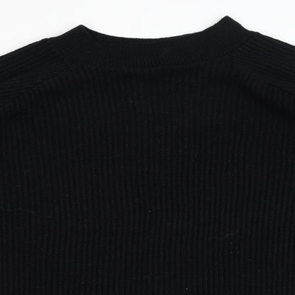 Womens UK Size L Topshop Black Pullover Jumper