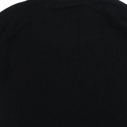 Womens UK Size L Topshop Black Pullover Jumper