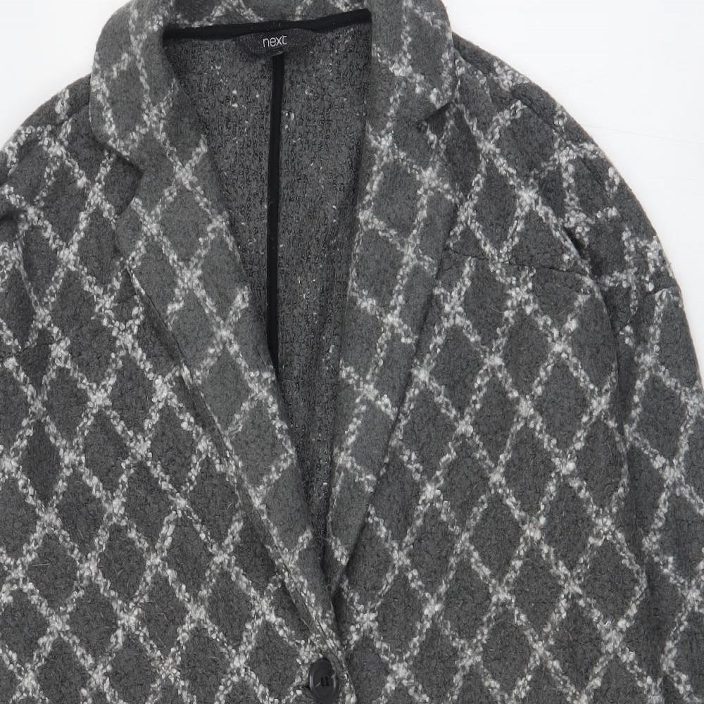 Womens UK Size L NEXT Grey Jacket