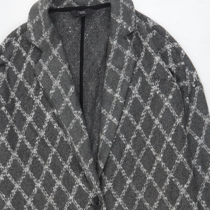 Womens UK Size L NEXT Grey Jacket